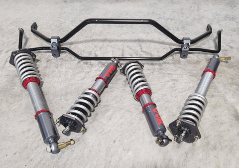 Mercedes CL-Class W215 Coilover Conversion Kit with Adjustable Sway Bars and Power Steering (CL500, CL600, CL55 AMG, CL63 AMG, CL65 AMG)